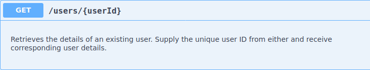 SwaggerUI endpoint descriptions